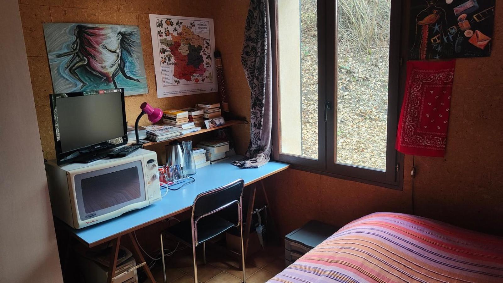 Chambre Dans Villa Le Chaffaut-Saint-Jurson Exterior foto